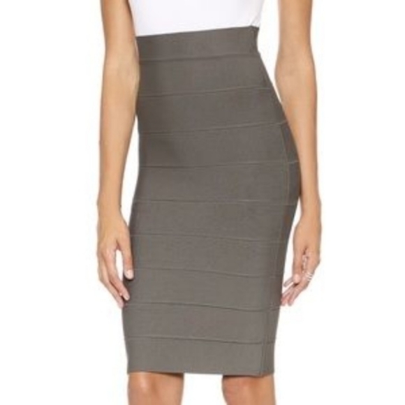 BCBG Maxazria Bandage Pencil Skirt - Picture 3 of 3
